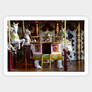 Elephant carousel / Swiss Artwork Photography Sticker